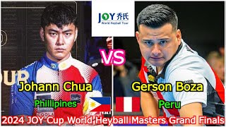 Johann Chua VS Gerson Martinez Boza  2024 JOY Cup World Heyball Masters Grand Finals  Race 13 [upl. by Odracer]