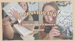 Leesvlog 125 📚 Audioboeken 📚 Teveel nieuwe boeken 📚 [upl. by Gifford]