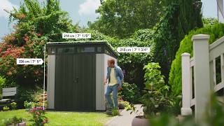 Keter Artisan 757 Plastic Garden Shed [upl. by Ecertap571]