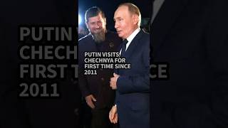 Putin visits Chechnya for first time since 2011 tut0ugh [upl. by Skiba327]