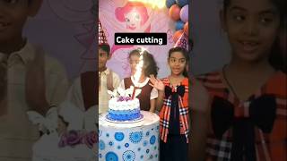 Cake cutting arunaswathis little World [upl. by Ridglee]