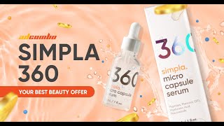 New Serum Simpla 360  Perfect Beauty Offer [upl. by Meerak261]