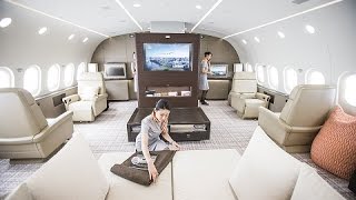 Inside The Boeing Dreamliner B787 The Worlds Largest Private Jet Cost £20000 Per Hour [upl. by Dahlstrom794]