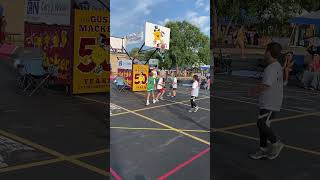 Milo Gus Macker Basketball Spin Fake Scores [upl. by Cowles]