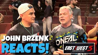 EXCLUSIVE John Brzenk REACTS to Devon Larratt vs Evgeny Prudnik  East vs West 5 [upl. by Eudora]