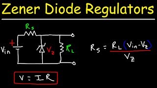 Power Zener Diodes as Voltage Regulators  Circuit Analysis amp Efficiency [upl. by Aekal849]