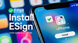 How to Install Esign on iPhone  StepbyStep Guide to Setup ESign for Sideloading amp Modded Apps [upl. by Engracia519]