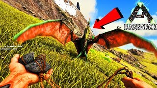 WORDT DIT DE BESTE VLIEG DINO OOIT  ARK Ragnarok 27 [upl. by Elaval474]