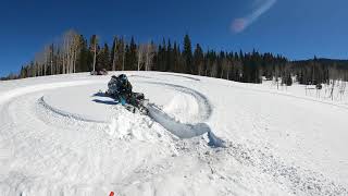 Thunderstruck Adventures Backcountry Snowmobiling Tour Steamboat Springs CO [upl. by Edita]