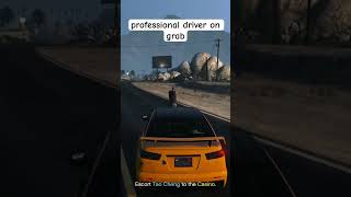 professional grab driver music gta5 drive [upl. by Fia]