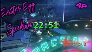 Zombies in Spaceland Easter Egg Speedrun 4P Directors Cut 2251 [upl. by Birch]