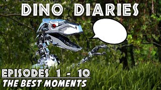 Dino Diaries Best Moments Compilation 1  If Dinosaurs in Jurassic World Evolution Could Talk [upl. by Anav399]