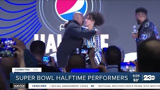 Super Bowl halftime performers talk before the big game [upl. by Chadburn710]