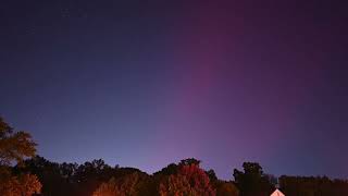 Aurora Borealis Northern Delaware October 2024 [upl. by Seidule138]