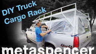 DIY Truck Cargo Ladder Rack Build [upl. by Guy]