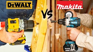 Makita vs Dewalt  Who Makes the best cordless drill [upl. by Bast653]