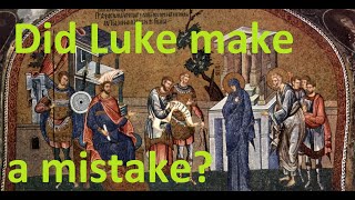 Is Luke Wrong About the Census of Quirinius A response to InspiringPhilosophy [upl. by Nerred]