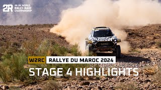 Stage 4 Highlights  Rallye du Maroc 2024 W2RC [upl. by Loggins]