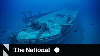 TheMoment 2 filmmakers discovered a 128yearold shipwreck [upl. by Ebonee268]