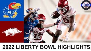 Arkansas vs Kansas Highlights AMAZING  2022 Liberty Bowl  2022 College Football Highlights [upl. by Vally]