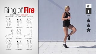 The Ring of Fire Workout  FULL   HIGH BURN   20 MIN [upl. by Elder77]