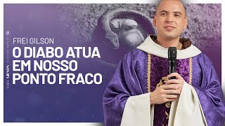 O diabo atua em nosso ponto fraco  Pregação [upl. by Eneleahs]