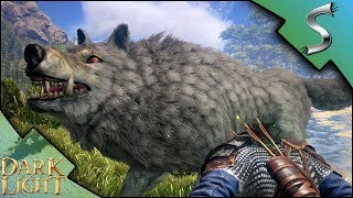 WOLF TAMING HOW TO GET FINE MEAT  Dark and Light Gameplay E6 [upl. by Inez]