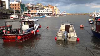 Microplus 600 boat Bridlington Harbour [upl. by Eleumas842]