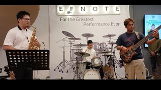 Echa Soemantri And Friends Part 1 Live Salomo Musik Sunter music band instrumental livemusician [upl. by Nairrad855]