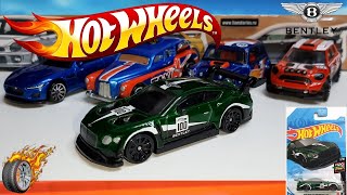 Custom Hot Wheels 2018 Bentley Continental GT3 HW Race Day 710 [upl. by Dahsar786]