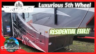 Redwood 4150RD TOUR and WALK THROUGH  Hershey RV Supershow [upl. by Wanfried421]