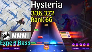 Fortnite Festival “Hysteria” Expert Bass 100 FC [upl. by Ahtimat]