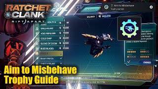 Ratchet amp Clank Rift Apart • Aim to Misbehave Trophy Guide Acquire the RYNO [upl. by Studley]