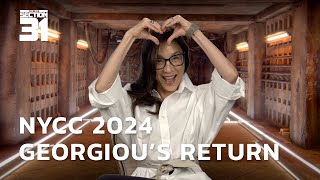 Make Way for Emperor Georgious Michelle Yeoh at New York Comic Con 2024  StarTrekcom [upl. by Atteuqahs878]