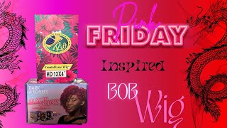 Pink Friday Inspired Bob Wig [upl. by Aduhey140]