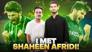 I Met Shaheen Shah Afridi  ❤️ [upl. by Yci]