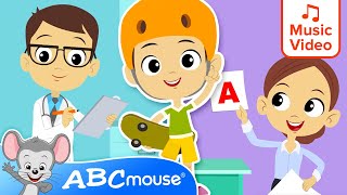 Meet Our Helpers 👮‍♂️🚒👩‍⚕️👩‍🏫 Fun Songs for Kids about Community Heroes  ABCmouse [upl. by Eneliak]