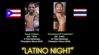 Nov 16 Oscar Collazo vs quotKnockout CP Freshmartquot dazn daznboxing [upl. by Avehsile]