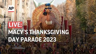 Macys Thanksgiving Day Parade Watch live as balloons and floats line the streets of New York City [upl. by Ajax]