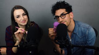 Dont Sleep  Chromeo Tries ASMR with Gibi for the first time [upl. by Glogau]