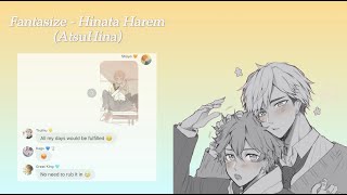 Hinata Lyric Prank  AtsuHina  Ft Hinata Harem  Fantasize  Ariana Grande [upl. by Biddle]