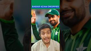 BABARAZAM DROPPED FROM SQUAD babarazam pakistanvsengland [upl. by Mintun587]