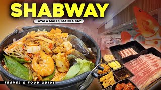 UNLIMITED SEAFOOD HOTPOT N GRILL in SHABWAY 😍🤤  Ayala Malls Manila Bay  4K Food and Travel Guide [upl. by Kelwen]