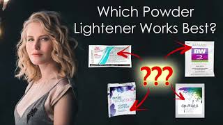 Which Powder Lightener Works Best Wella BW2 Sparks or Hidracolor [upl. by Asert621]