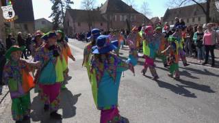 Carnaval de Rouffach 26032017 4k [upl. by Nwahsit]