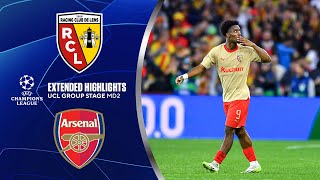 Lens vs Arsenal Extended Highlights  UCL Group Stage MD 2  CBS Sports Golazo [upl. by Notsirt]