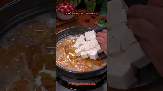 EASY EGG amp TOFU SOUP RECIPE recipe cooking chinesefood tofu eggrecipe soup seaweed umami [upl. by Giuditta]