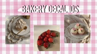 roblox bakery decal ids  decal codes [upl. by Annazor]