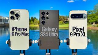 iPhone 16 Pro Max vs Galaxy S24 Ultra vs Pixel 9 Pro XL CAMERA TEST Comparison [upl. by Lareena630]