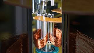 Wonderful motor winding production process😮 motor winding [upl. by Kcam435]